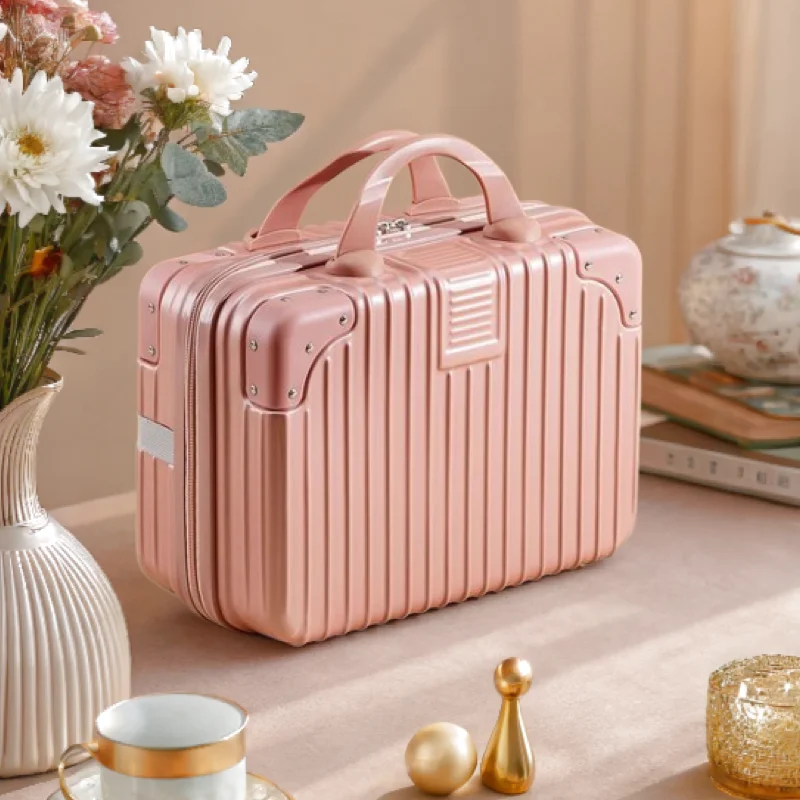 14-Inch Travel Cosmetic Case Hard Makeup Carrying Organizer