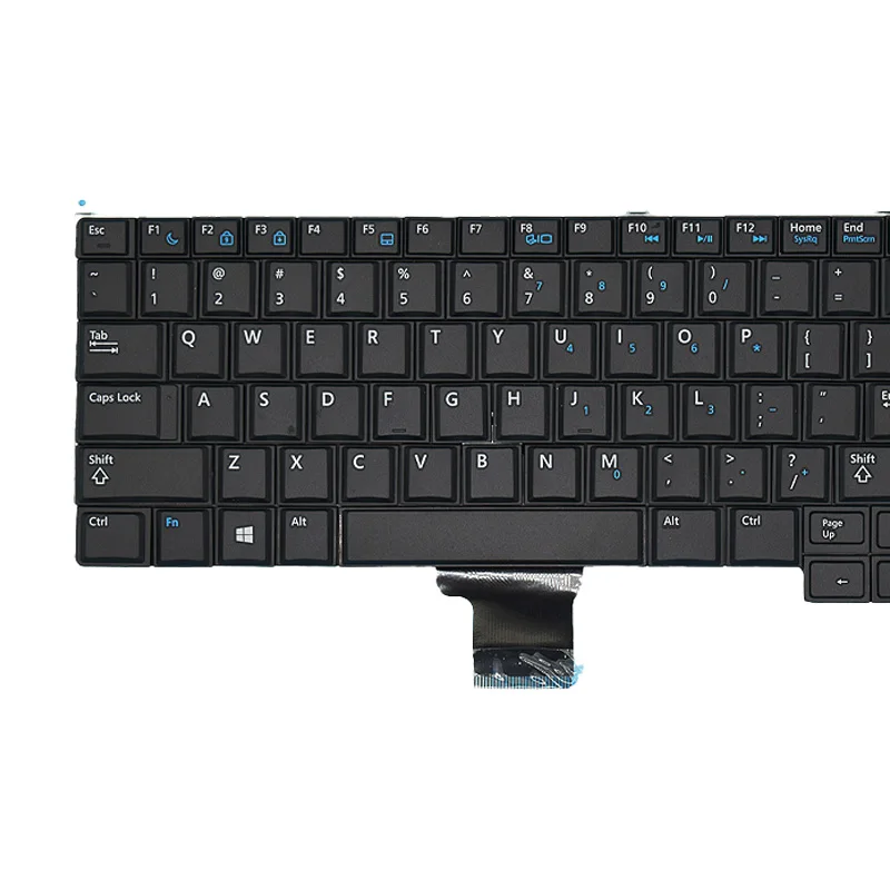 New Eua Inglês Teclado do Portátil para Dell Latitude E7440 E7420 E7240 E7420d 00k1c8 V141025ar1 Nsk-ld0bc Pk130vn1b05 127000 - Imagem 6