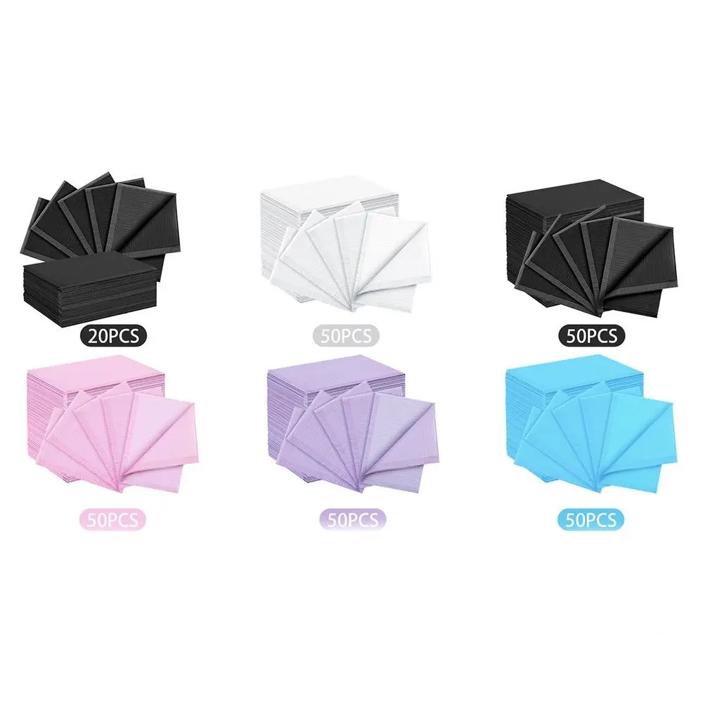 Hot Disposable Table Towels Mat Waterproof Durable Nail Art Table Towels Supplies for Salon and Home Use