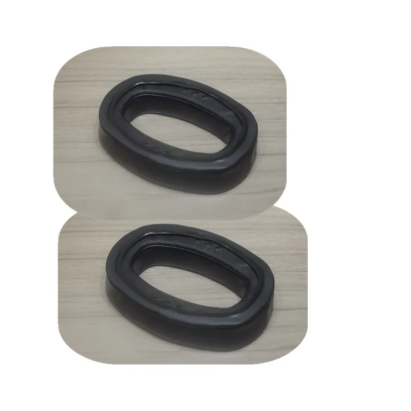 Almofadas de Orelha de Pele de Carneiro para Koss Esp950 Fones Substituição Earpads Almofadas de Espuma Almofadas de Ouvido Travesseiro Capa Copos Peças Preto - Image 4