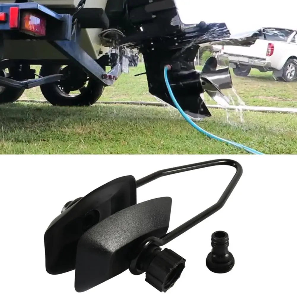 Universale Dual Water Boats Motor Flush Rettangolare Paraorecchie Motore Flusher Per Barca Paraorecchie Motore Flusher Flush Away Sand Salt