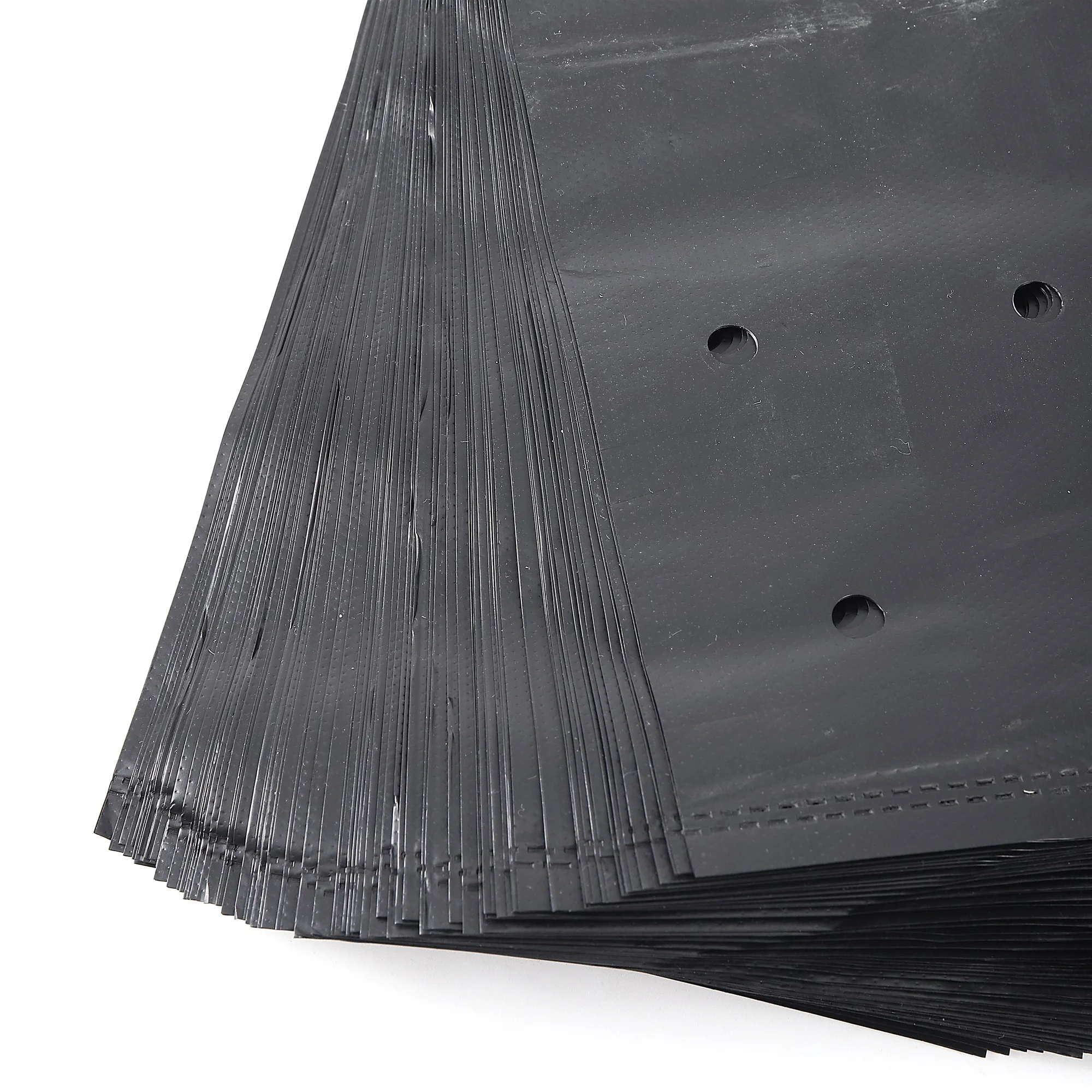 10 Pcs PE Plastic Nursery Bags Plant Grow Seedling Pots With Breathable Garden Supplies Holes For Fruits Vegetables Flower