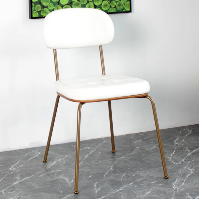 

Office Modern Chairs Gaming Metal Bar Chair Party Comfortable White Accent Makeup Sillas De Comedor Dining Room Furniture WJ30XP