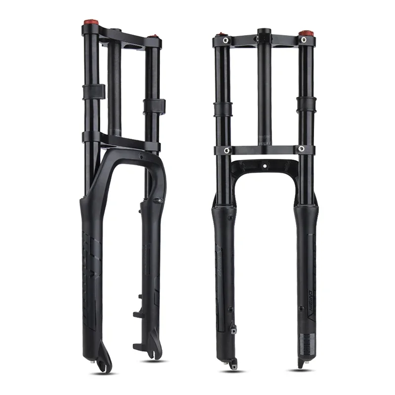 Fourche Avant Suspension Pour Vélo électrique Fat Bike - 26 Pouces - Pneumatique - Dégagement Rapide