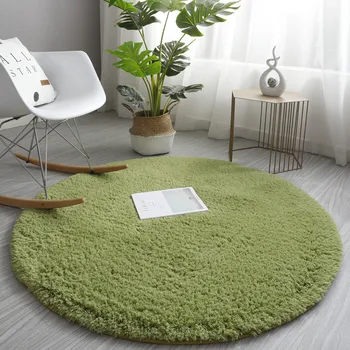 2022 Latest Nordic Fluffy Round Carpet Rugs 1