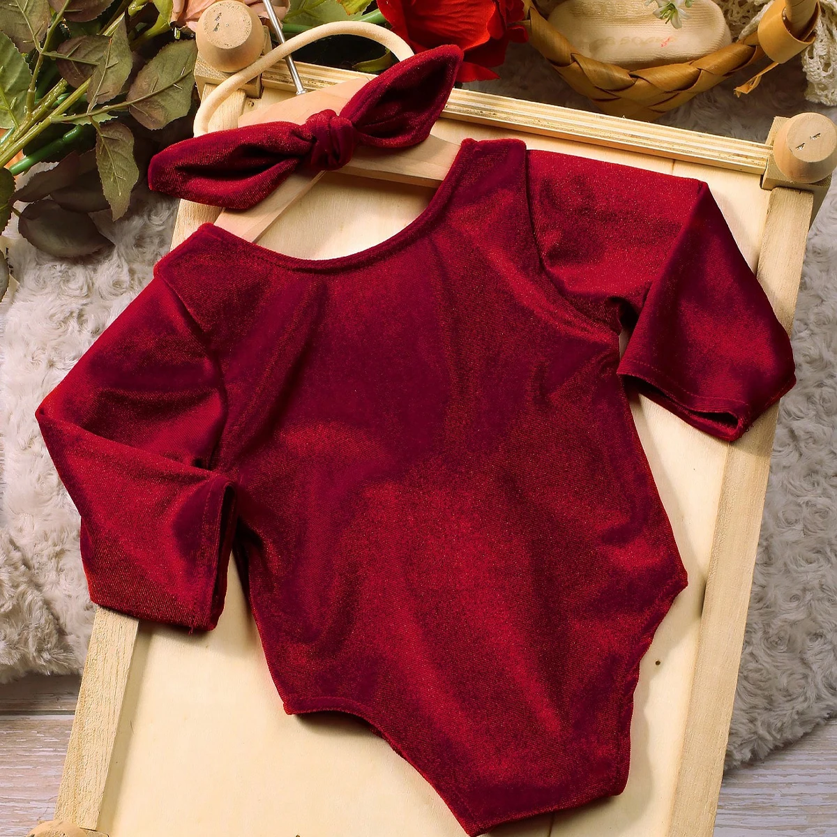 Baby Girl Christmas Romper 3