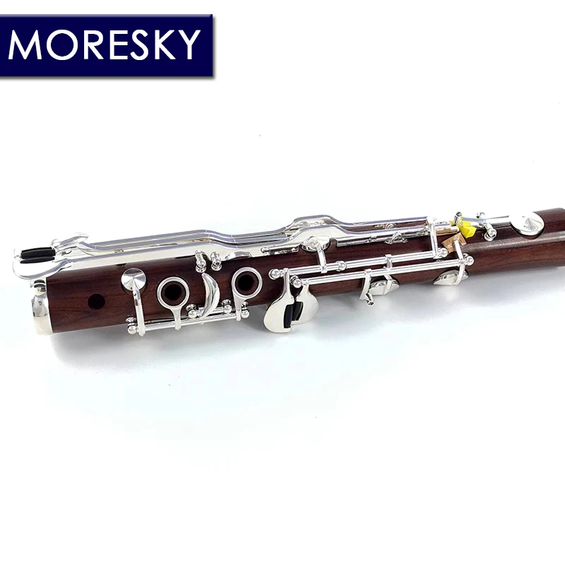 MORESKY Oehler System Clarinet Redwood G Tune Mopane Turkish Silver Plated Keys M205