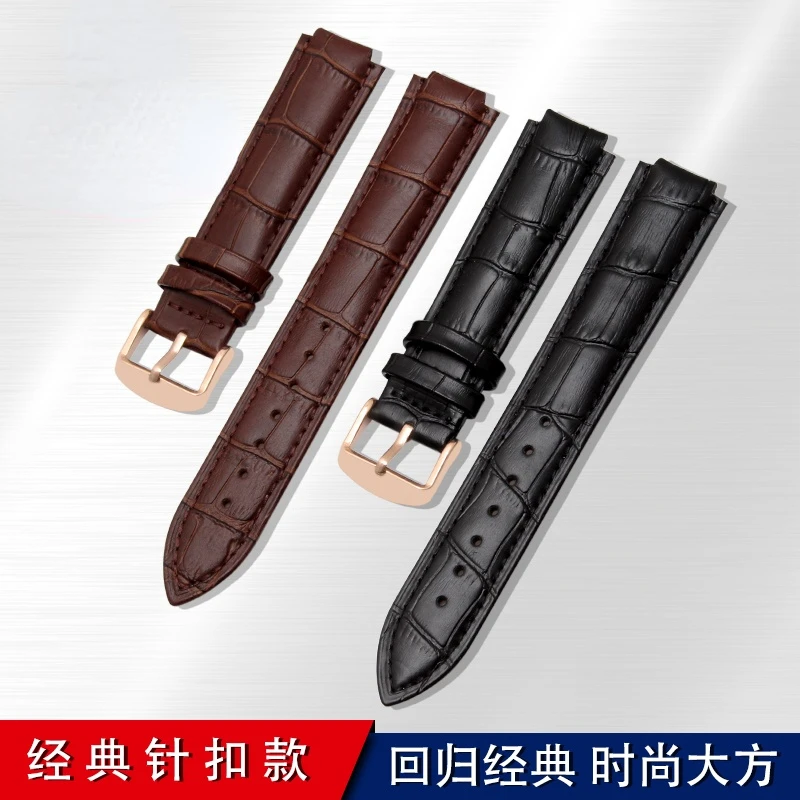 For LV Watch Raised Mouth for Louis Vuitton Tambour Series Q1121 Dedicated  Watchband Men Women Q114k Genuine Leather Watch Strap