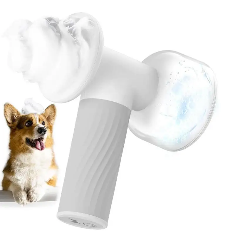 

Dog Scrubber For Bath Auto-Foaming Dog Bath Shampoo Massage Dispenser Wireless Pet Bath Brush Scrubber Grooming Soothing Massage