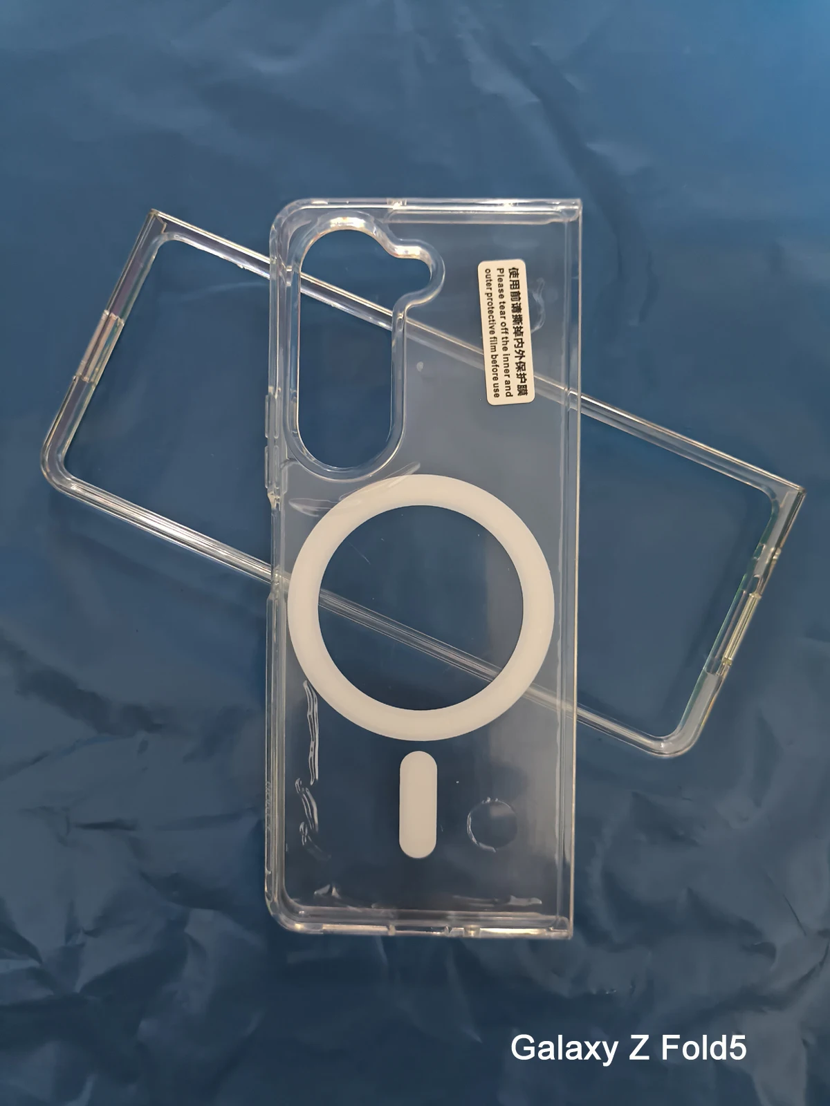 Transparent Shockproof MagSafe Wireless Charging Case