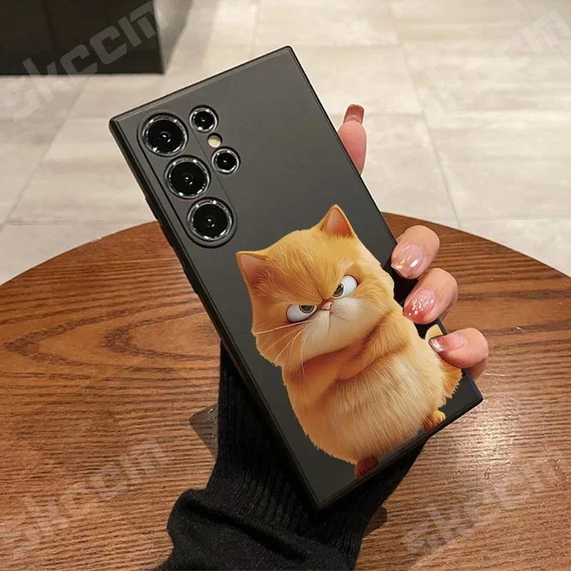 Adorable Cartoon Cat Soft Phone Case Cover