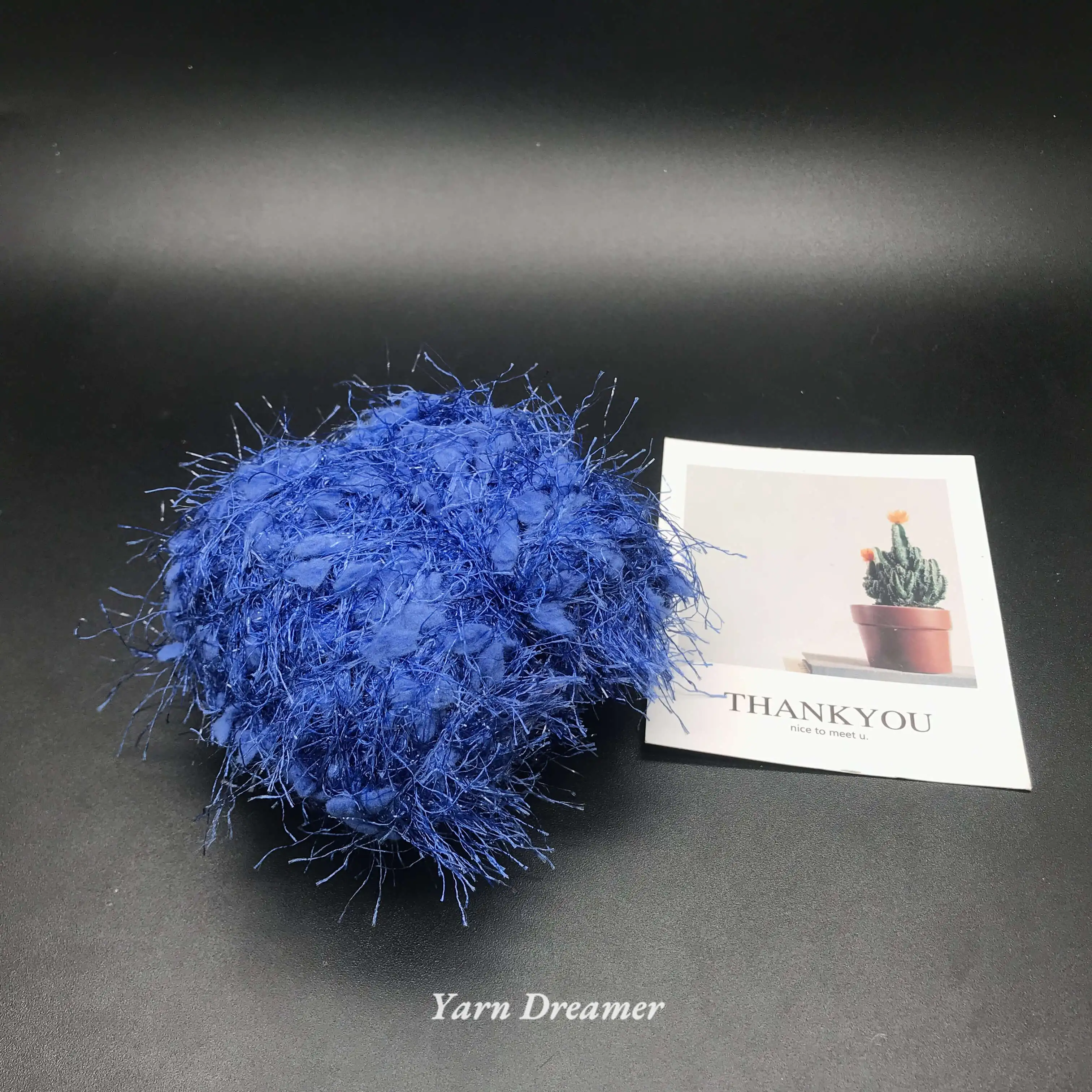 16 Colors - Glitter Silk Pom Pom Plush Yarn 100g Fancy Crochet Yarn Hand Knitting Yarn art  Wool Yarn for Knitting and Crochet 3