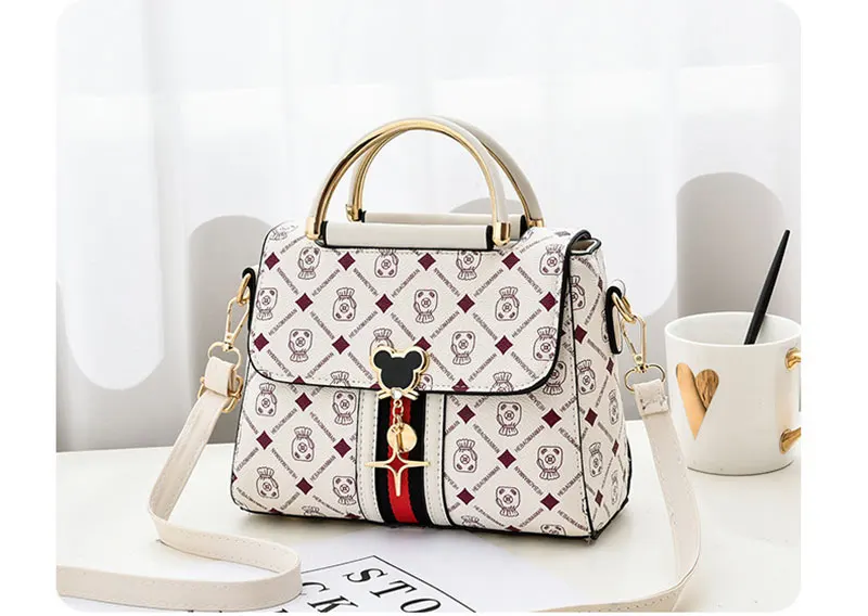 New Shoulder bag Women bag tote luxury designer handbag women Handbags leather Printed monogram single shoulder straddle bag