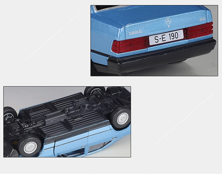 Mercedes-Benz 190E 2.6 1:24 Ölçekli Model Araba