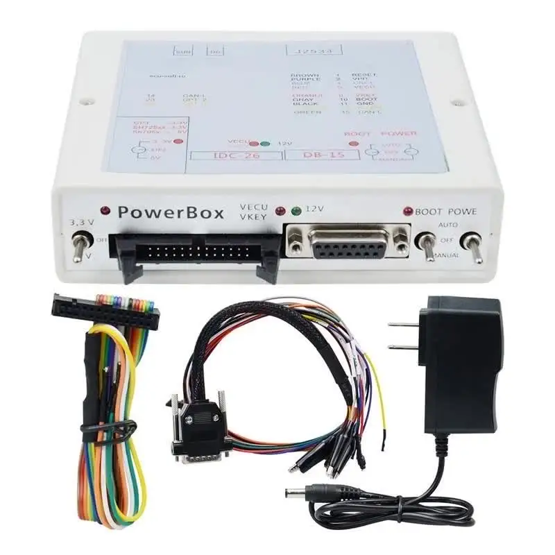 Новый блок питания PCMFlash J-TAG через j2534 работает ECU-Soft OBD программатор
