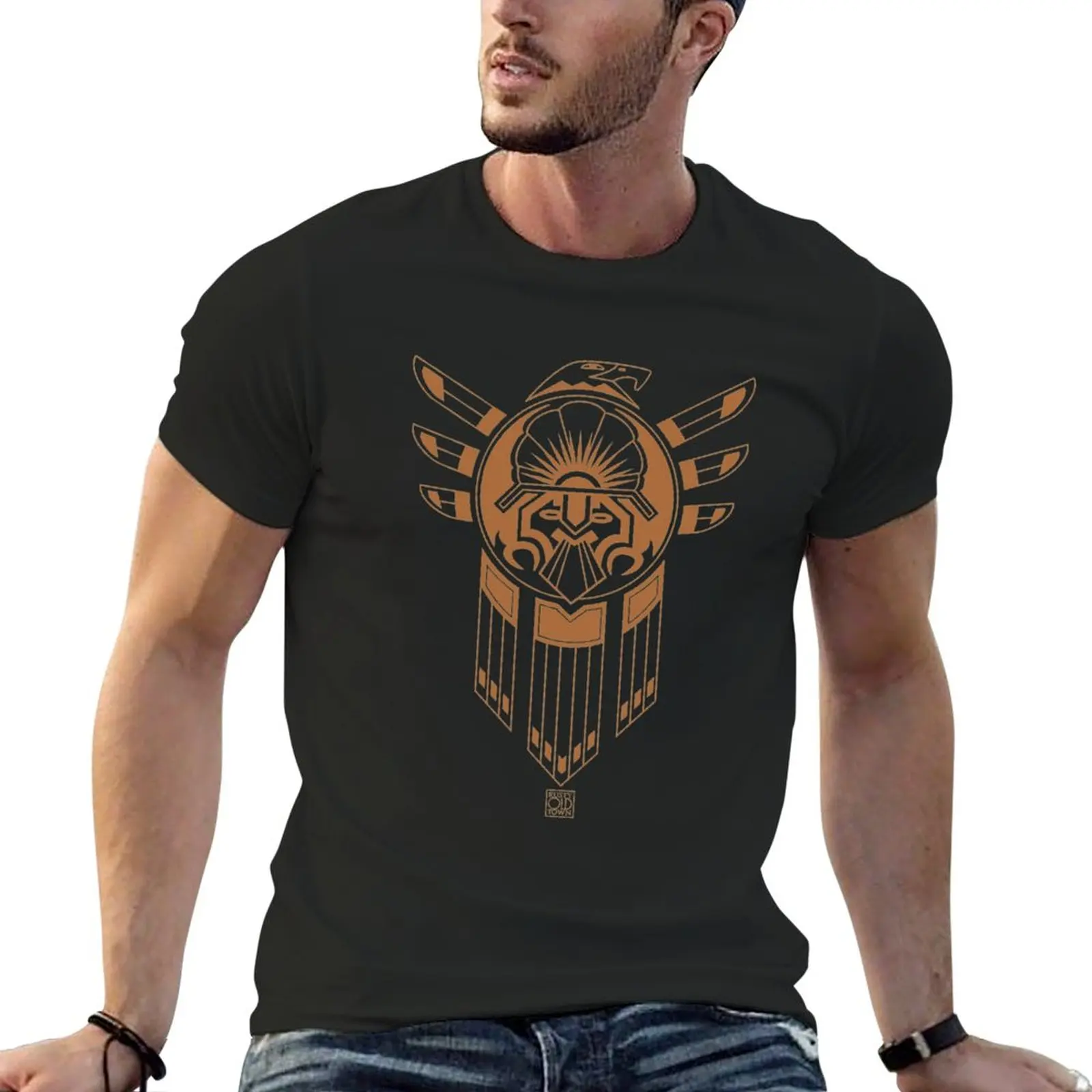 

Inca Bird Tattoo T-Shirt Aesthetic clothing quick-drying T-shirt men