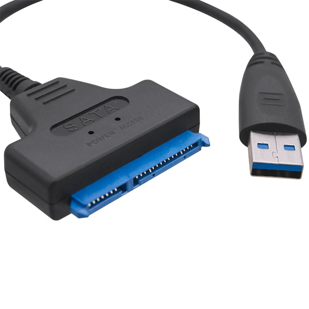 SATA에서 USB 3.0 하드 드라이브 어댑터 케이블, 플러그 앤 플레이 컴퓨터 케이블 커넥터, 맥 OS 리눅스 어댑터 라인, 2.5 인치 HDD SSD용
