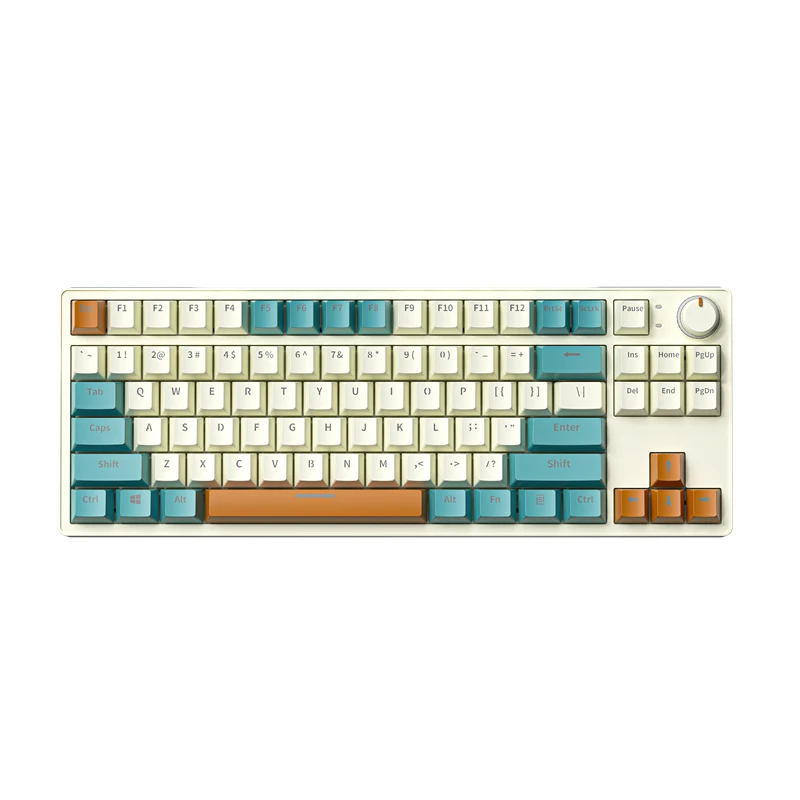 ‪ෆ‪.*・゜ ZIFRIEND ZA87 87 Keys Wired Mechanical Keyboard PBT RGB Hot Swap