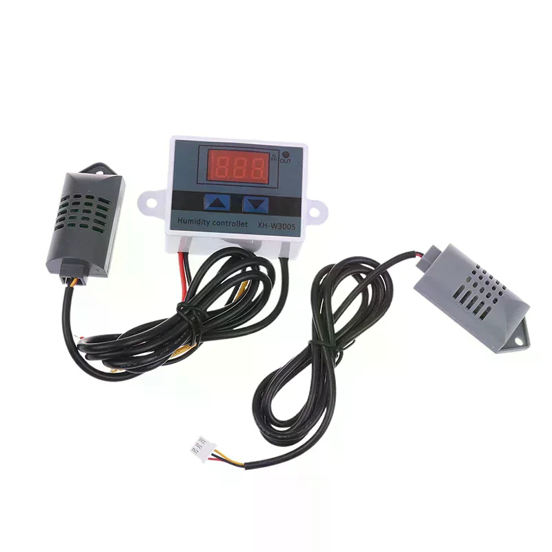 Digital Humidity Controller 12V 24V 220V Humidistat Hygrometer Humidity ...