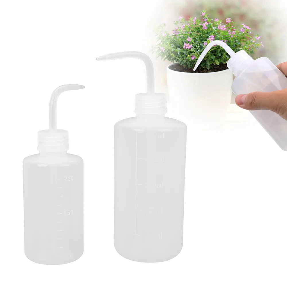 250ML/500ML Succulents Plant Flower Watering Can Long Nozzle Beak Dropper Ketchup Gravy Cruet Squeeze Bottles