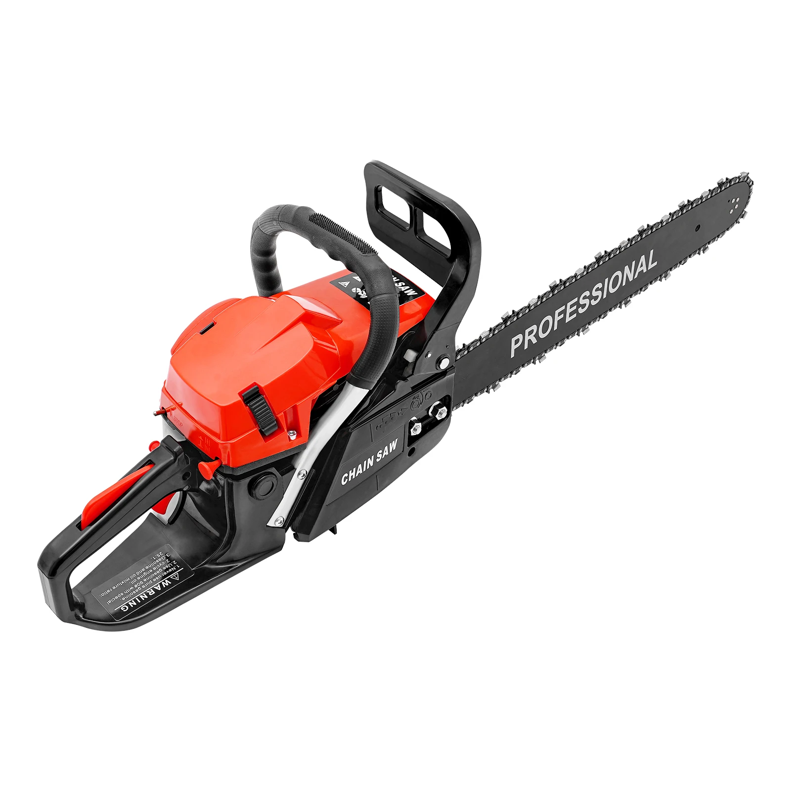 20 Inch Gasoline Chainsaw 2-Stroke Handheld Petrol Chainsaw 2KW 58CC for Wood Cutting Tree Pruning