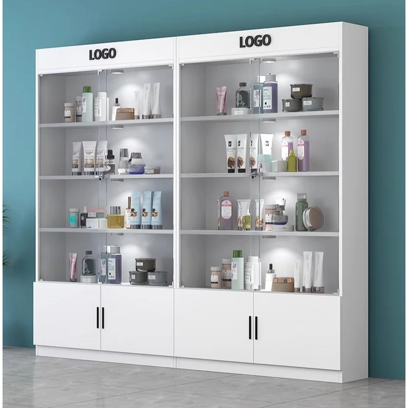 Cosmetics Beauty Remove Whole Face Makeup Display Showcase custom
