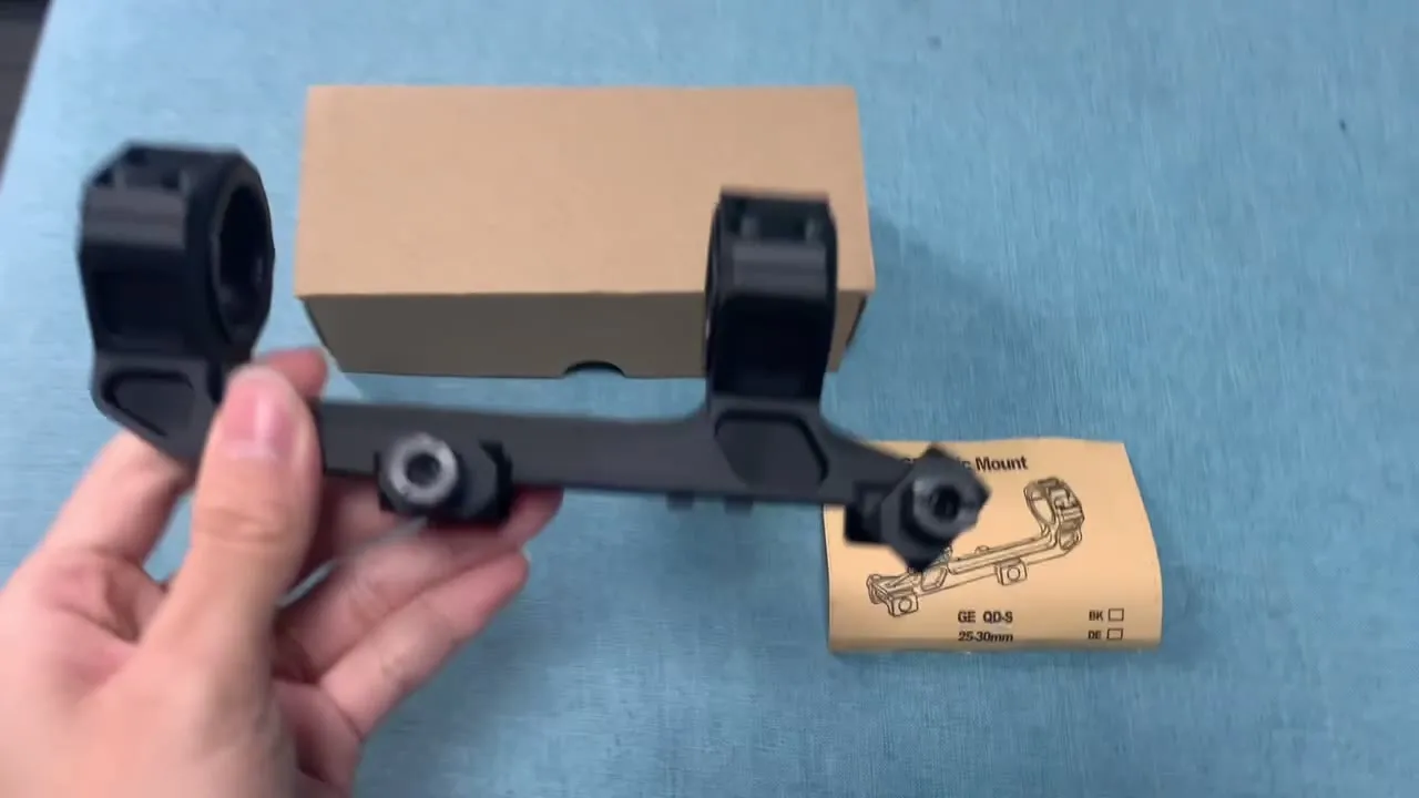 tactical hunting rifle scope airsoft airguns accessories double rings  25.4mm 30mm scopes mount w bubble level for 20mm rail - AliExpress, image size:1280x720