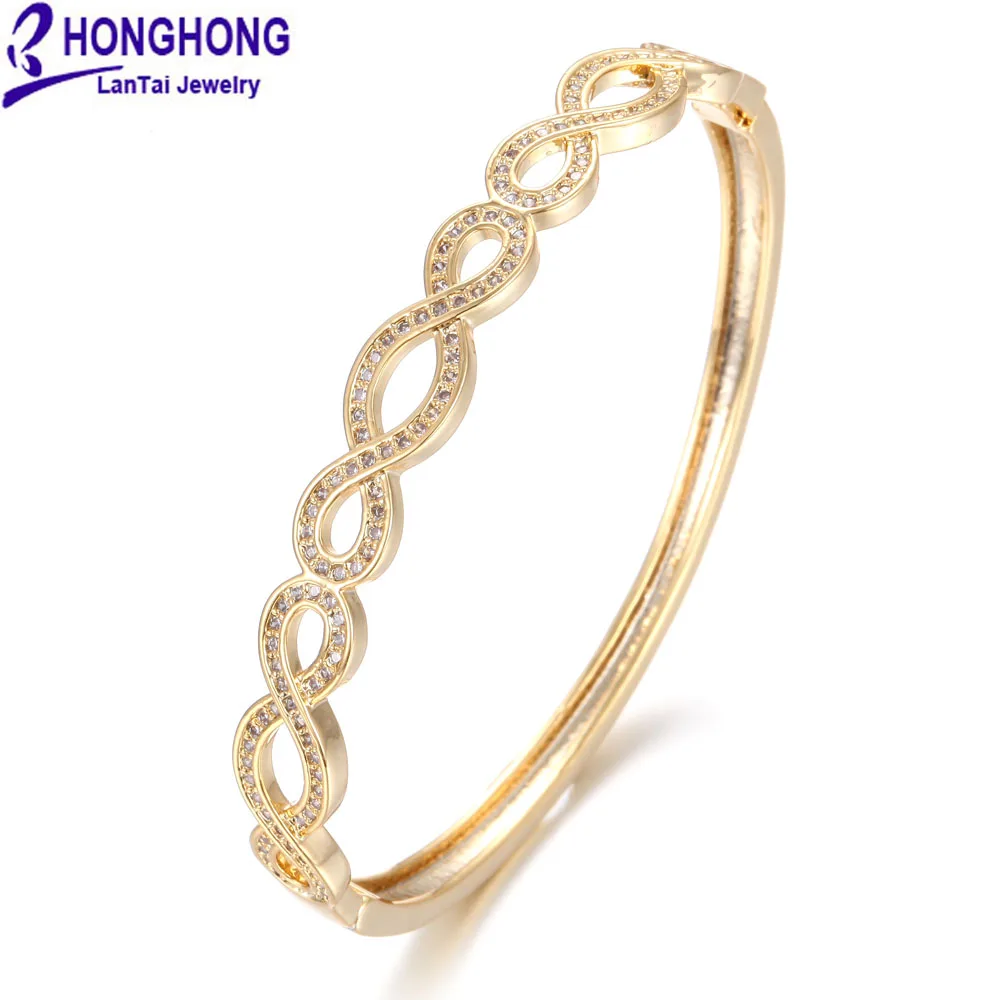 

Women's high grade Bracelet 3A zirconia simple fashion geometric classic Bracelet