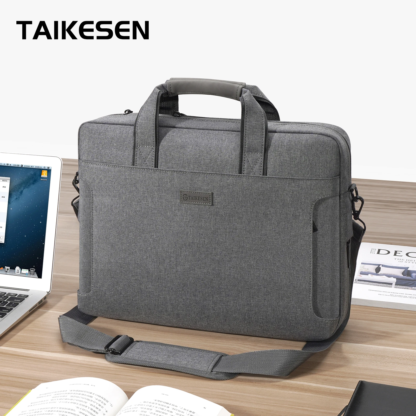 Borsa Per Laptop 15.6 16 17.3 Pollici Donna Custodia Per Uomo Per Macbook M2 Air M1 Pro 13.3 14 15.4 Borsa Hp Dell Xiaomi Huawei Valigetta