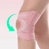 Thin Cross Sports Knee Brace Meniscus Protection Knee Support for Running Fitness Tennis Sports Non-Slip Compression Knee Sleeve 5