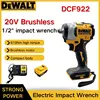 Dewalt Impact Wrench DCF922 Electric Tool Cordless Brushless 20V Key impact battery 205NM Torque Variable Speed electric drill 1