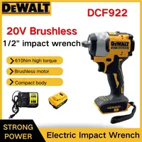 Dewalt Impact Wrench DCF922 Electric Tool Cordless Brushless 20V Key impact battery 205NM Torque Variable Speed electric drill 1