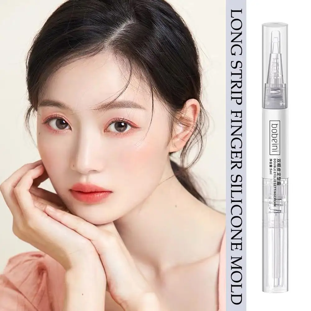 5ml Long-acting Invisible Double Eyelid Shaping Cream Transparent Lasting Fold Stretch Lifting Long Lift Eyelid Glue Big M2E6 double eyelid styling glue