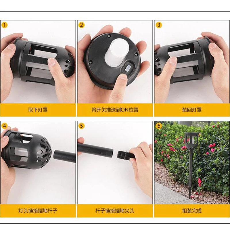 Рисунок 5 - водонепроницаемые фонари для газона