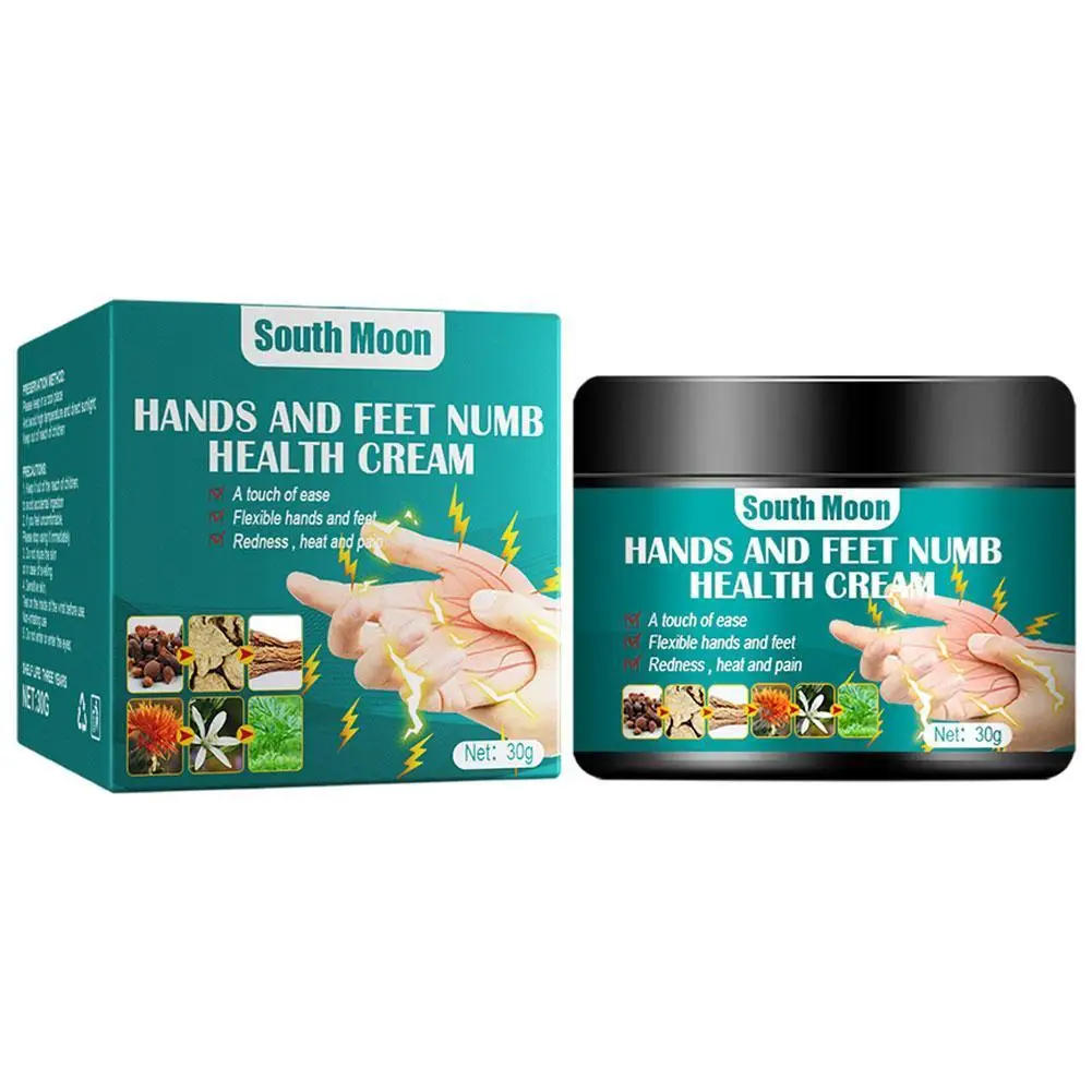 

Hands Foot Neuropathy Nerve Pain Relief Cream Thigh Soreness Pain Relief Herbal Medical Plaster Muscle Cramps Ointment 30G