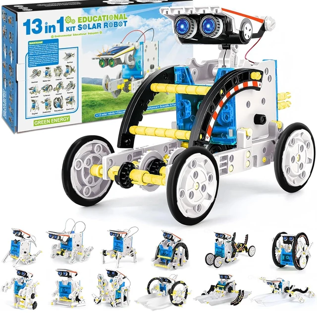 13in1 EDUCATIONAL KIT SOLAR ROBOT 教育用キット 13in1 EDUCATIONAL KIT SOLAR ROBOT 教育用キット Amazon.com