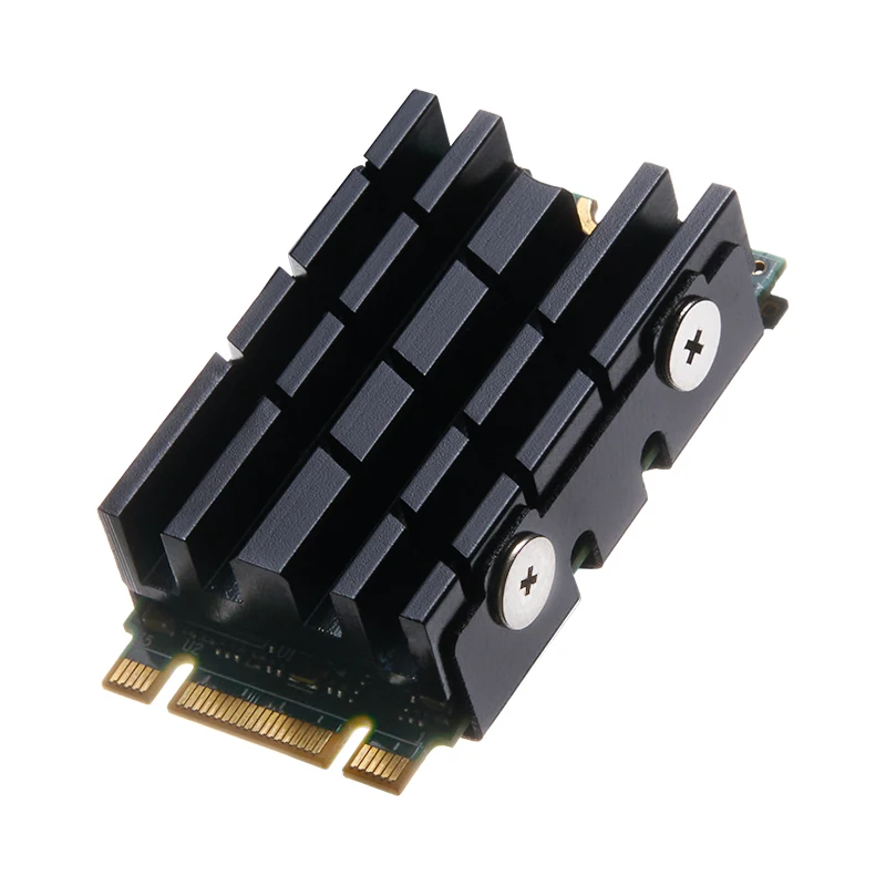 FinalCool IceSoul 01 M.2 2242-2230 SSD 방열판, 양면 방열판, PC/PS5 M.2 NVMe SSD용 열 실리콘 패드 포함