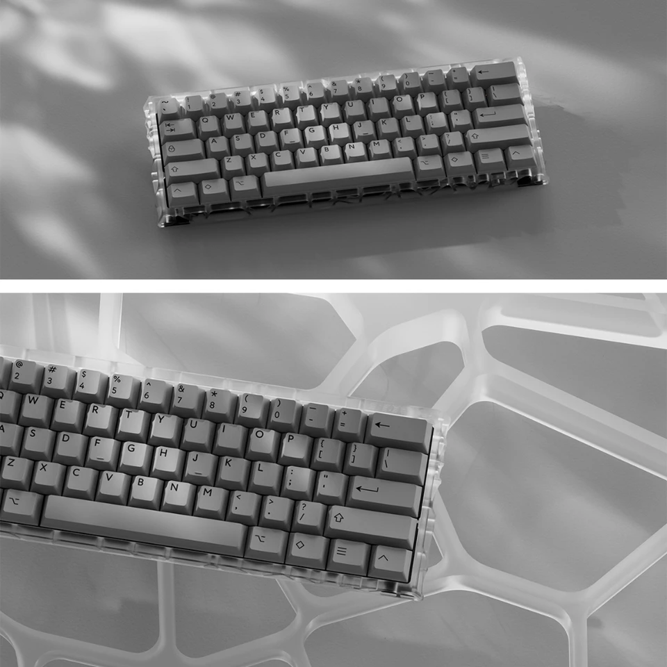KBDfans Holy60 Mechanical Keyboard Case Custom Hollow Aluminum 60