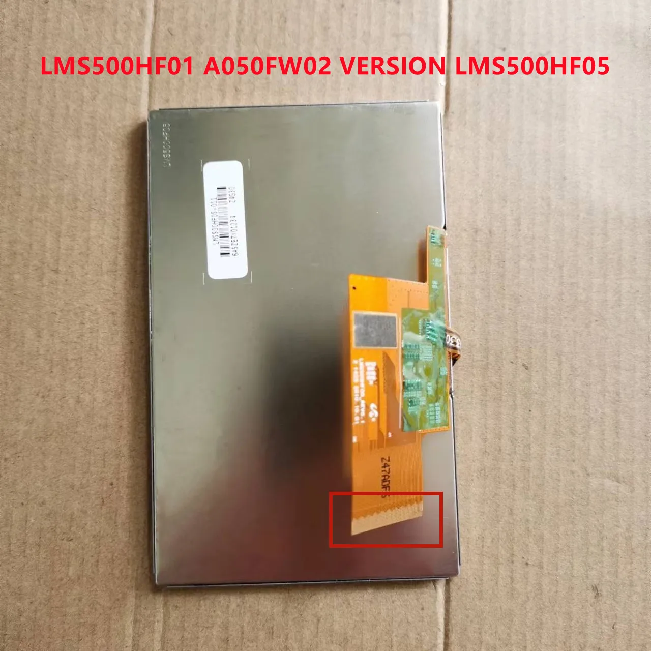 Compatível com 5.0 para Navigon 70 71 72 Lm1135a011c Lms500hf01 A050fw02 Lms500hf05 Gps Display Lcd de Toque Digitador da Tela Substituir