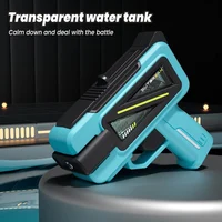 Summer New Technology Water Gun Trendy Play High Voltage Continuous Fire Large Capacity  Water Gun Water Playing Children's Toys 2