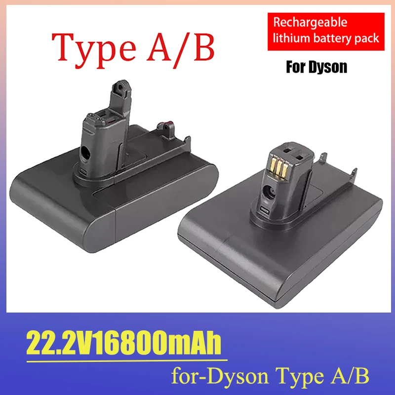 New Rechargeable Battery for Dyson 22.2V 16800mAh Type A/B Li-ion Vacuum  Cleaner Battery DC35 DC45 DC31 DC34 DC44 DC31 Animal - AliExpress