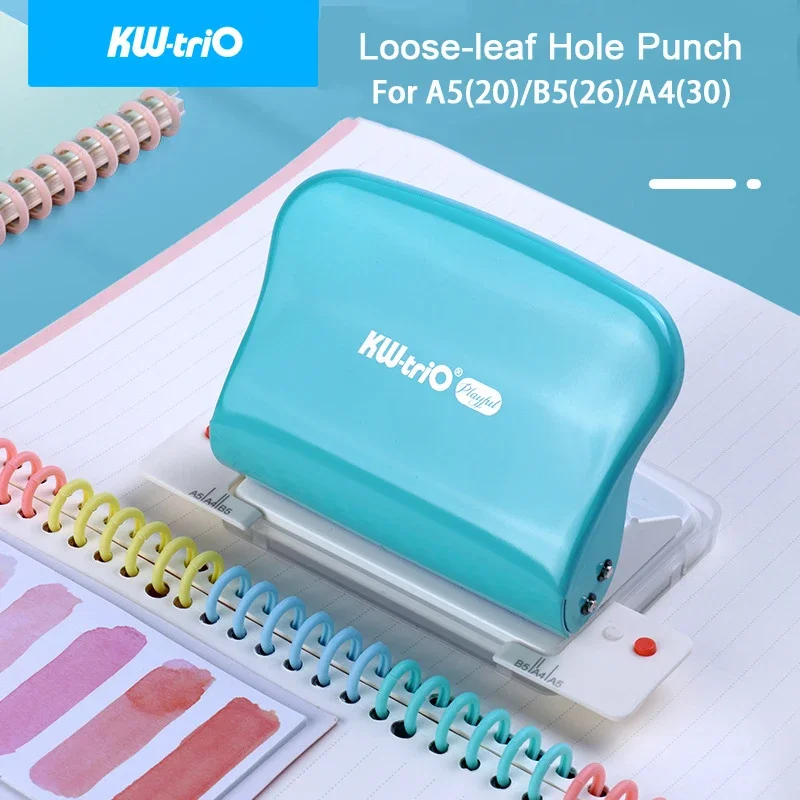 

Paper Punch for Puncher Porous Hole Border Scrapbooking Punches Loose-leaf Machine Office