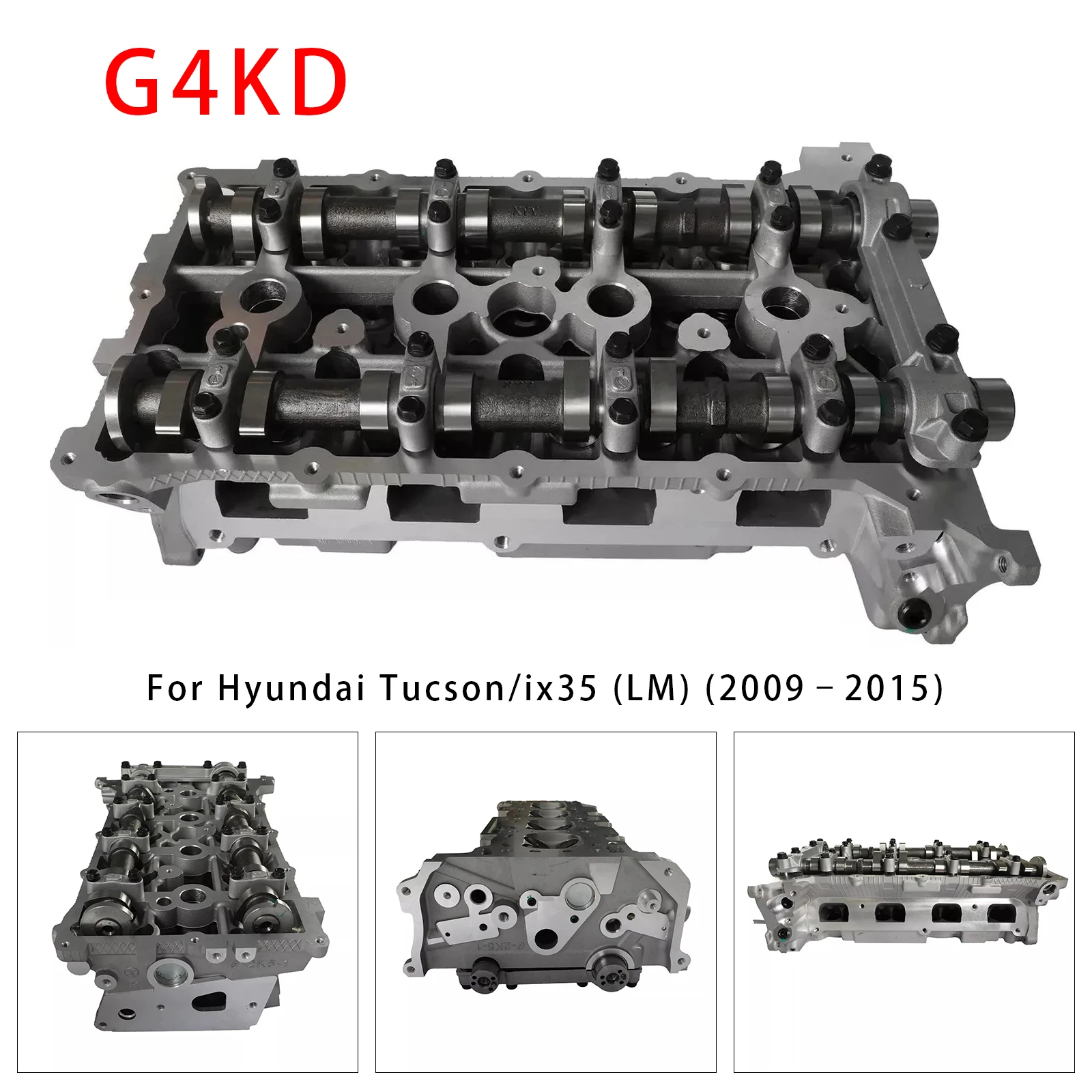 Artudatech G4KD 기아 포르테 현대 2.0L 2007-2010 2011 2012 2013 2014 2015 221002G150용 완전한 엔진 실린더 헤드 어셈블리