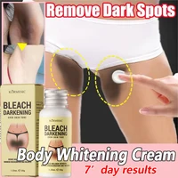 Crème éclaircissante pour le corps, les parties intimes et les aisselles, sérum blanchissant pour peaux foncées, à la Niacinamide, éclaircissant et atténuant les taches brunes, crème blanchissante effet neige 1