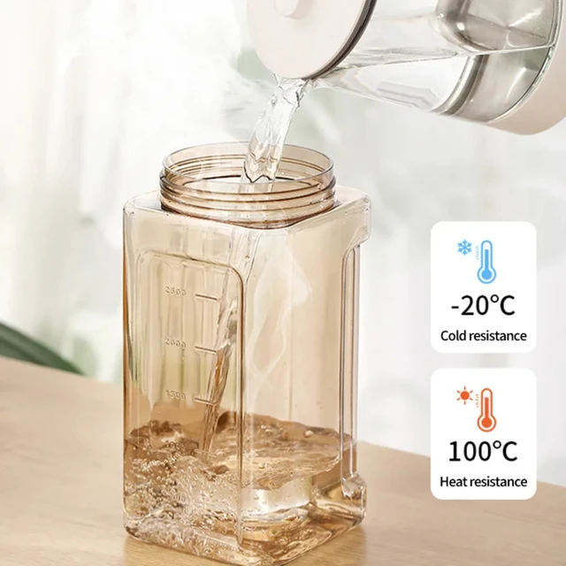 3.5L Refrigerator Cold Water Bottle Large Capacity Kettle with Faucet Iced Beverage Dispenser Kitchen Drinkware Container 6