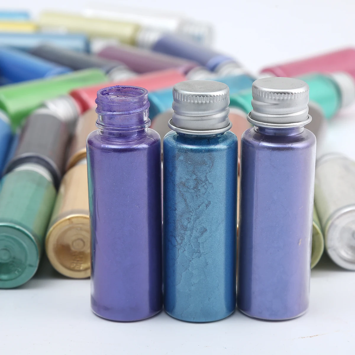 Nail Powder Nail Pigment Nail Glitter Mica Powder Automotive Paint Pigment Powder Black pearl mica pigment powder for make up nail glitter soap making eyeshadow lipgloss resin art car paint