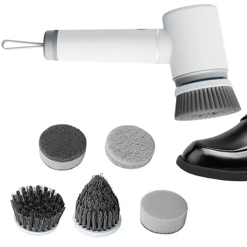 Dropship Electric Spin Scrubber, Cordless Cleaning Brush With 4