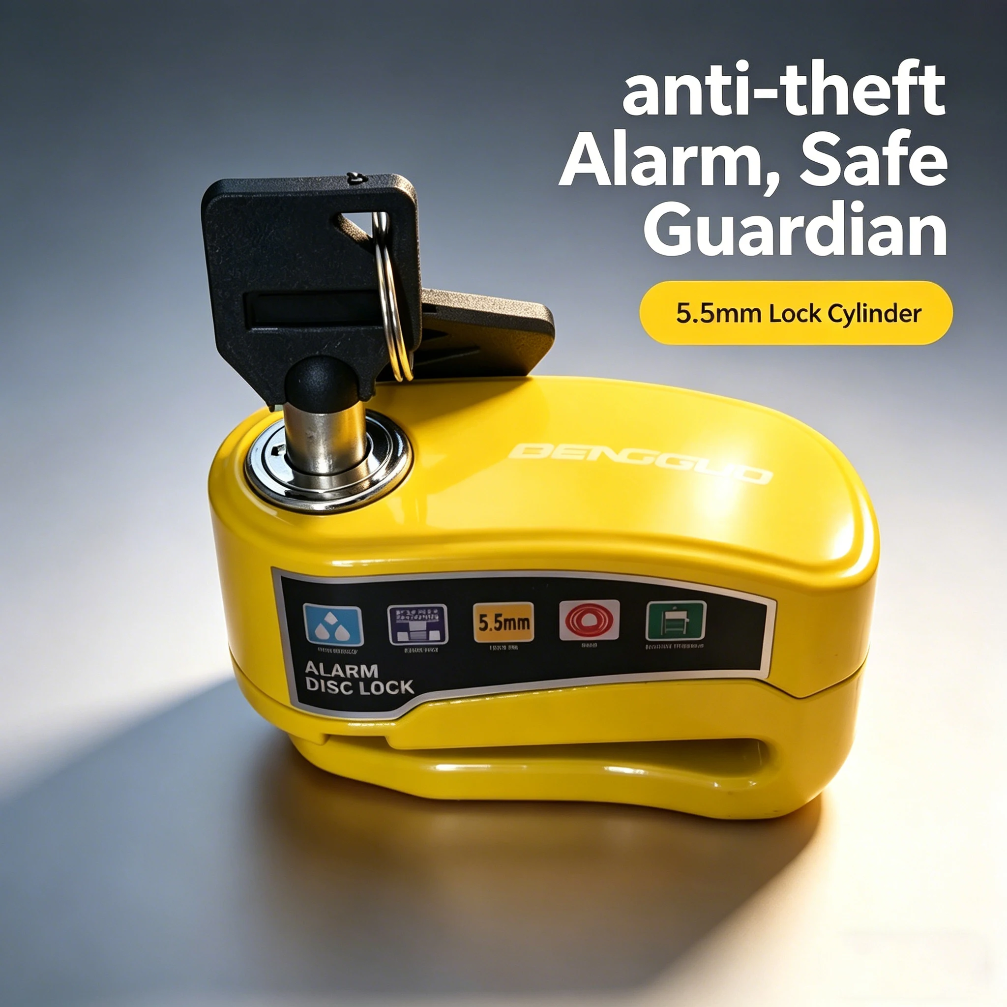 Alarm Disc Brake Lock 1