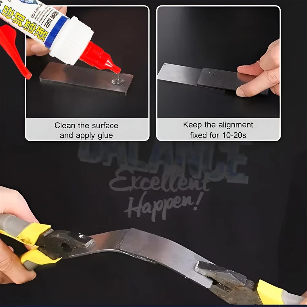 50g Strong Welding Adhesive Powerful Repair Adhesive Universal Glue Quick-drying Sealer Tiles Fix Sealant Metal Welding Glue 3