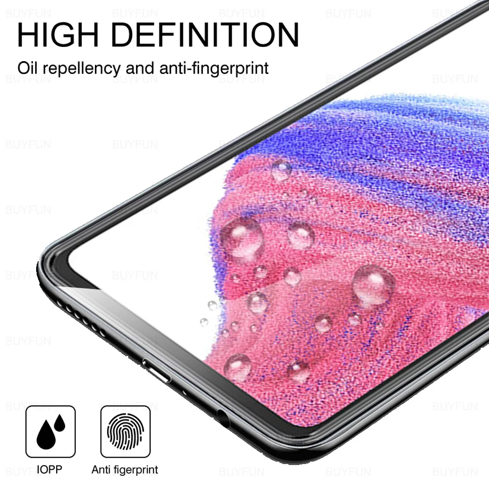 6in1 Tempered Glass Case For Samsung Galaxy A53 5G Camera Protector For Samsung A52s A52 A12 A13 4G A22 A32 A72 Protective Film galaxy s22 ultra wallet case